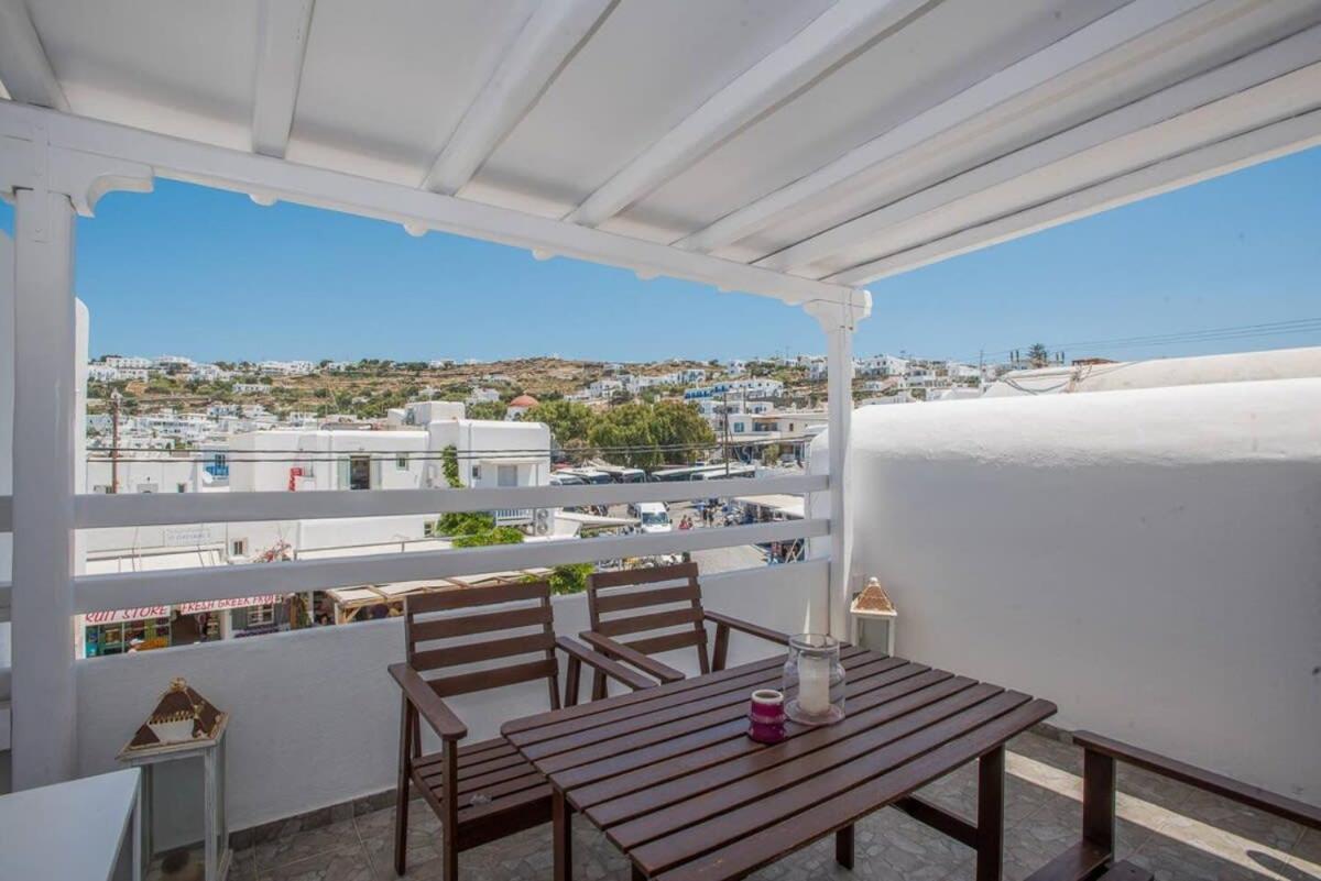Delightful Mykonian Cycladic In Old Town Apartamento